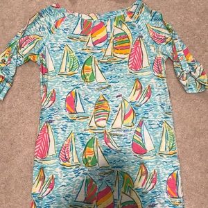 Cotton Lilly Pulitzer pull on dress